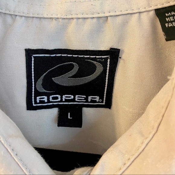 Men’s Western Style Silver Button Down - Picture 9 of 10